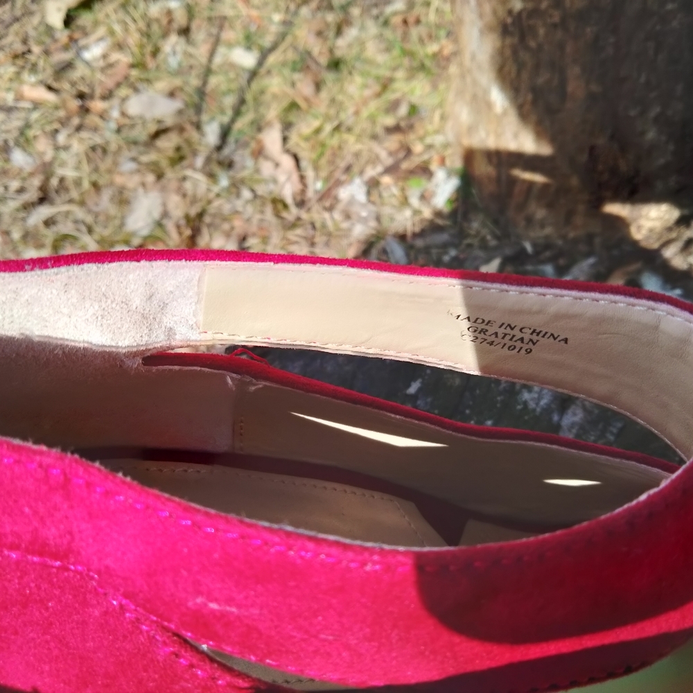 SOLD! Adrienne Vittadini Open Toed Pumps in size 8 1/2M - Picture 3 of 4